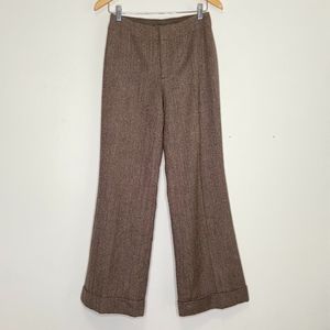 🌵Banana Republic 100% Wool Wide Leg Trousers